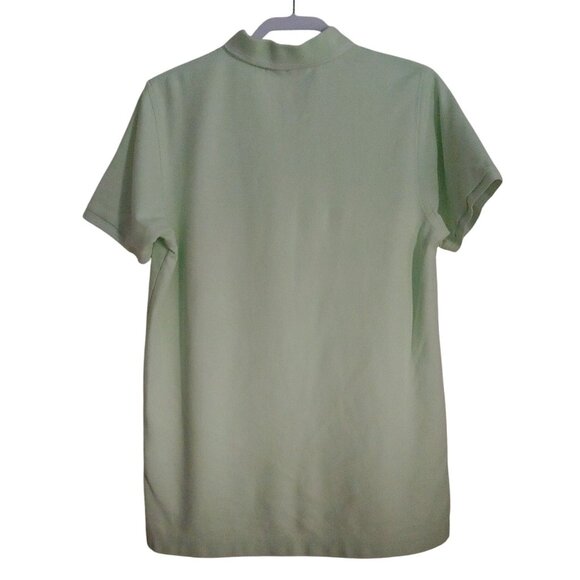 Hell Bunny Light Green Polo Shirt Streetwear Alternative Mens Short S - Picture 2 of 9